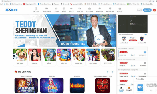 Môi trường cá cược chân thực và sôi động tại 8xbet