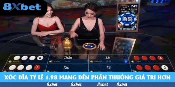 Trải nghiệm xóc đĩa 8xbet với công nghệ hiện đại