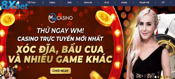 Ưu đãi hấp dẫn và dịch vụ tận tâm tại sảnh WM Casino