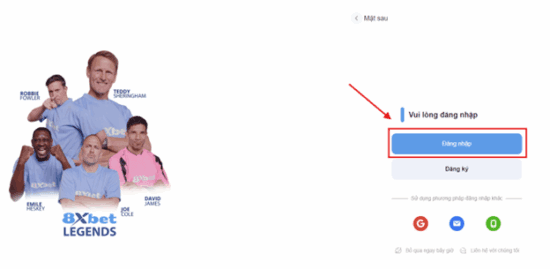 Trải nghiệm đa nền tảng mượt mà khi đăng nhập 8xbet