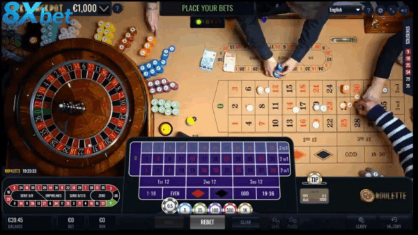 Trải nghiệm roulette 8xbet gắn kết cộng đồng sôi động